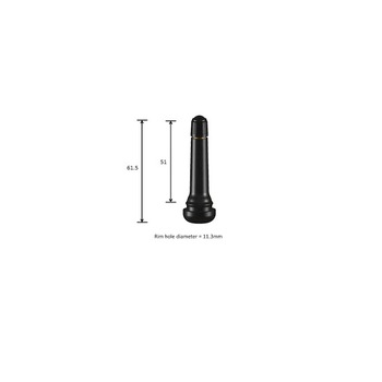 Valve lungi Top Quality TR 418 pentru turisme si autoutilitare, set de 10 bucati Valve lungi Top Quality TR 418 pentru turisme si autoutilitare, set de 10 bucati