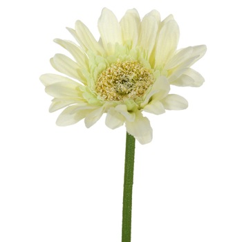 Floare artificiala, Zola®, Gerbera alba, 28 cm Floare artificiala, Zola®, Gerbera alba, 28 cm