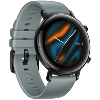 Ceas Smartwatch Huawei Watch GT 2, 42mm, Lake Cyan Ceas Smartwatch Huawei Watch GT 2, 42mm, Lake Cyan