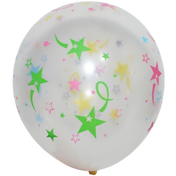 Baloane cu desene, 100 buc/set Baloane cu desene, 100 buc/set