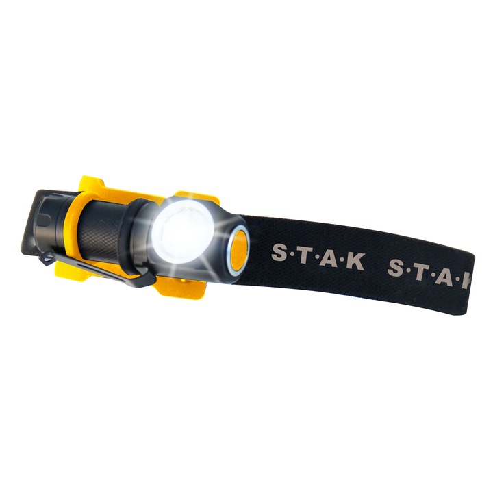 Lanterna LED frontala, Sentinel, Negru