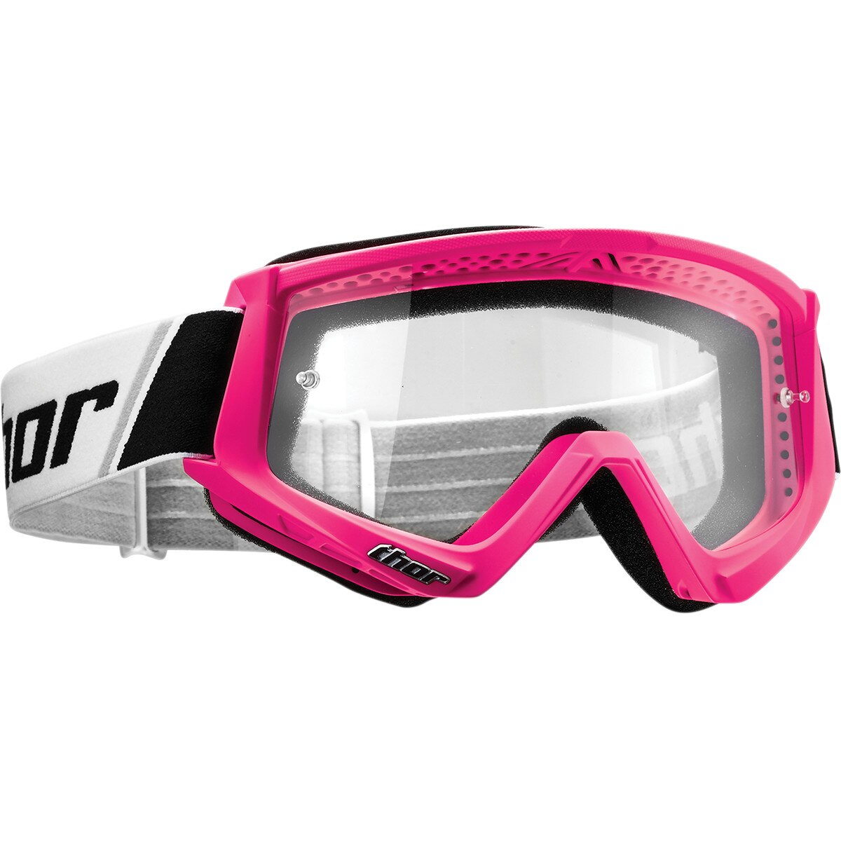 Ochelari Copii Atv/Cross Thor Combat roz-fluorescent