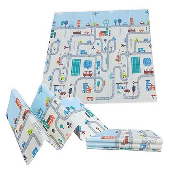 Covoras de Joaca Termoizolant din Spuma cu doua fete, Pliabil Masinute Covoras de Joaca Termoizolant din Spuma cu doua fete, Pliabil Masinute