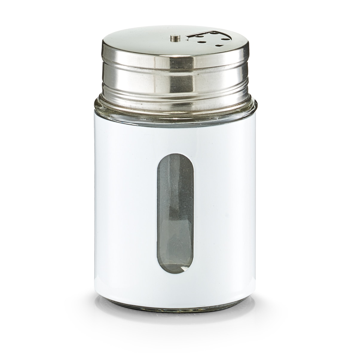 Dozator cu capac pentru condimente,alb/argintiu,270 ml