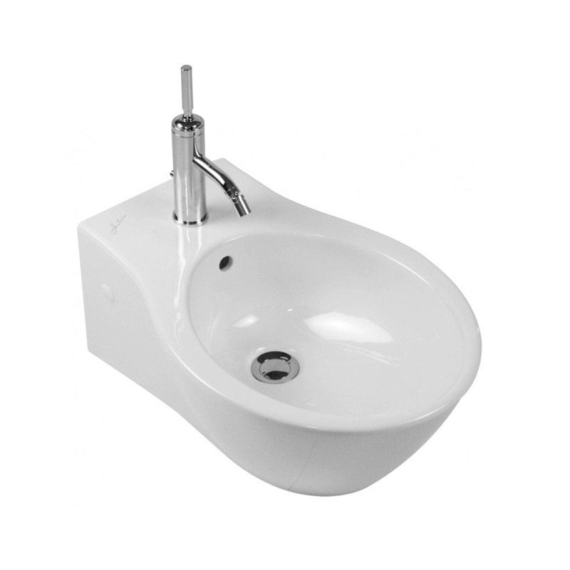 Bideu suspendat ,Hatria, Nido, alb