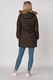 Geographical Norway, Geaca cu vatelina subtire si aspect matlasat Clara, Verde militar, 1