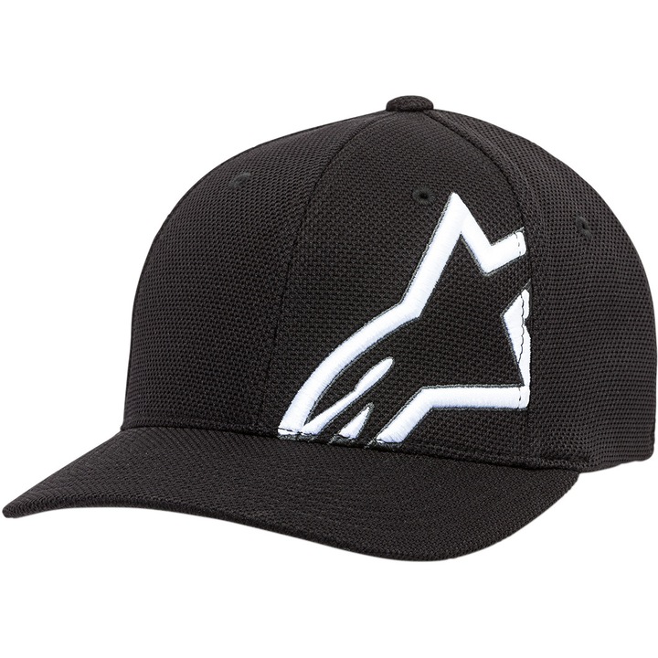 Шапка с козирка Alpinestars, Corp Shift 2, S/M, Черен/Бял