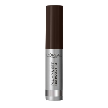 Mascara pentru sprancene L'Oreal Paris Brow Artist Plumper 108 Dark Brunette, 7 ml Mascara pentru sprancene L'Oreal Paris Brow Artist Plumper 108 Dark Brunette, 7 ml