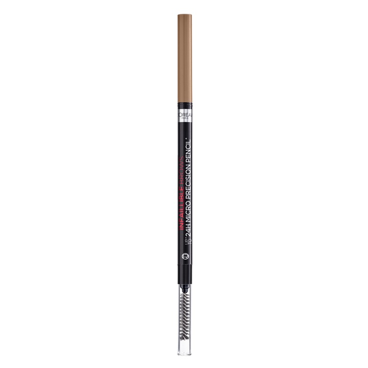 Creion pentru sprancene cu varf ultra-precis L'Oreal Paris Infaillible 24H Brows, Blonde, 5 g