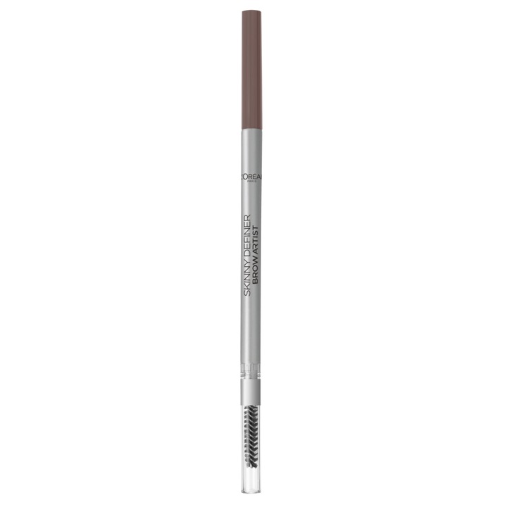 Creion pentru sprancene L'Oreal Paris Brow Artist Skinny Definer 104 Chatain, 0.85 g