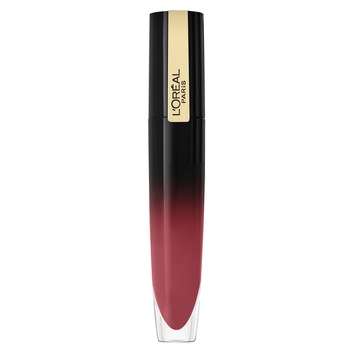 Ruj lichid L'Oreal Paris Brilliant Signature 302 Be Outstanding, 6.4 ml Ruj lichid L'Oreal Paris Brilliant Signature 302 Be Outstanding, 6.4 ml