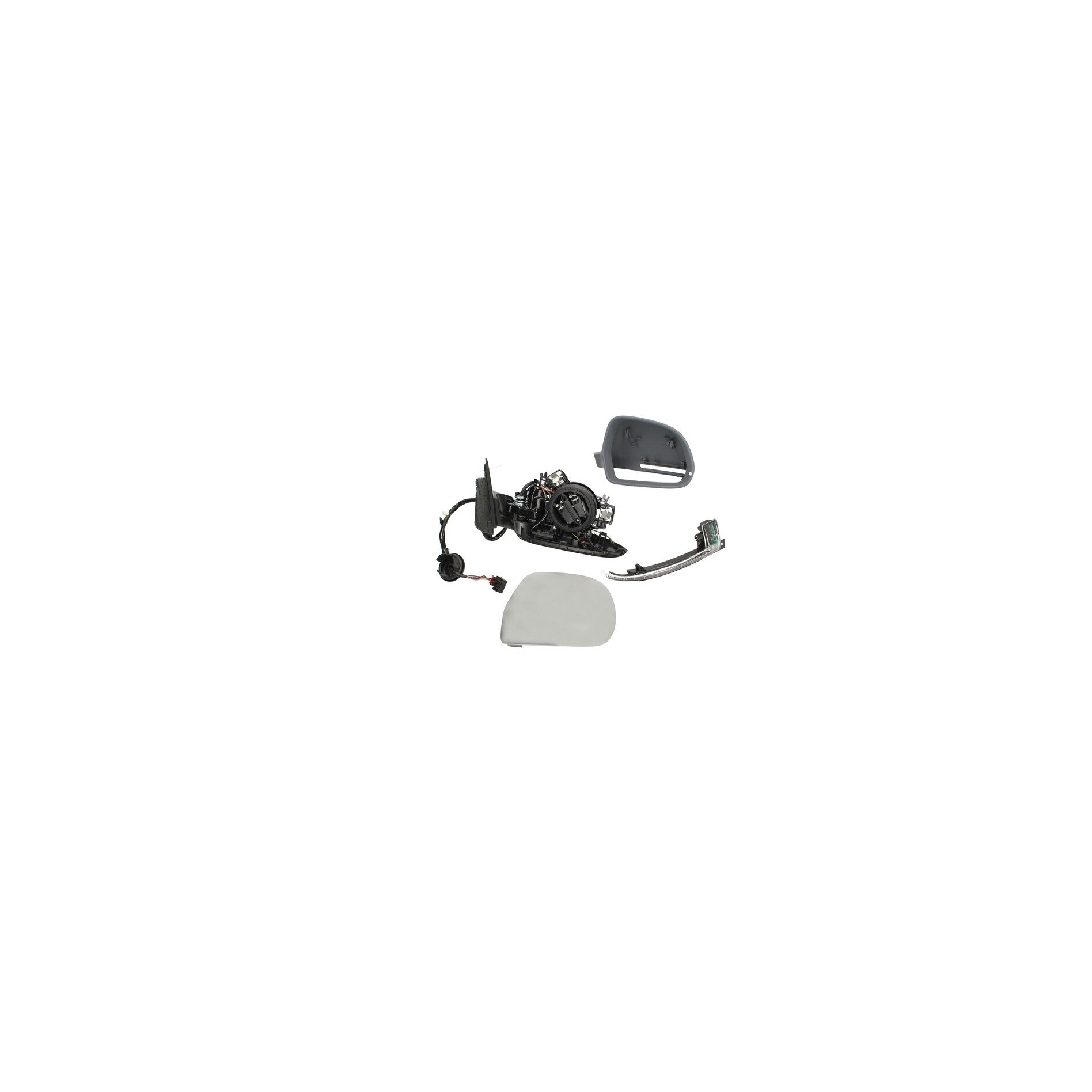 Oglinda electrica exterioara dreapta,Audi A4 B8,2008-2012, 5402-25-034360P