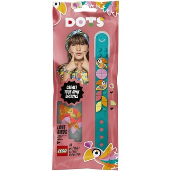 LEGO DOTS - Bratara pasari indragostite 41912, 33 piese LEGO DOTS - Bratara pasari indragostite 41912, 33 piese