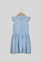 guess jeans rochie tip camsa cu model floral albastru lavandarosu 146-152 cm standard imagen 7_0_
0