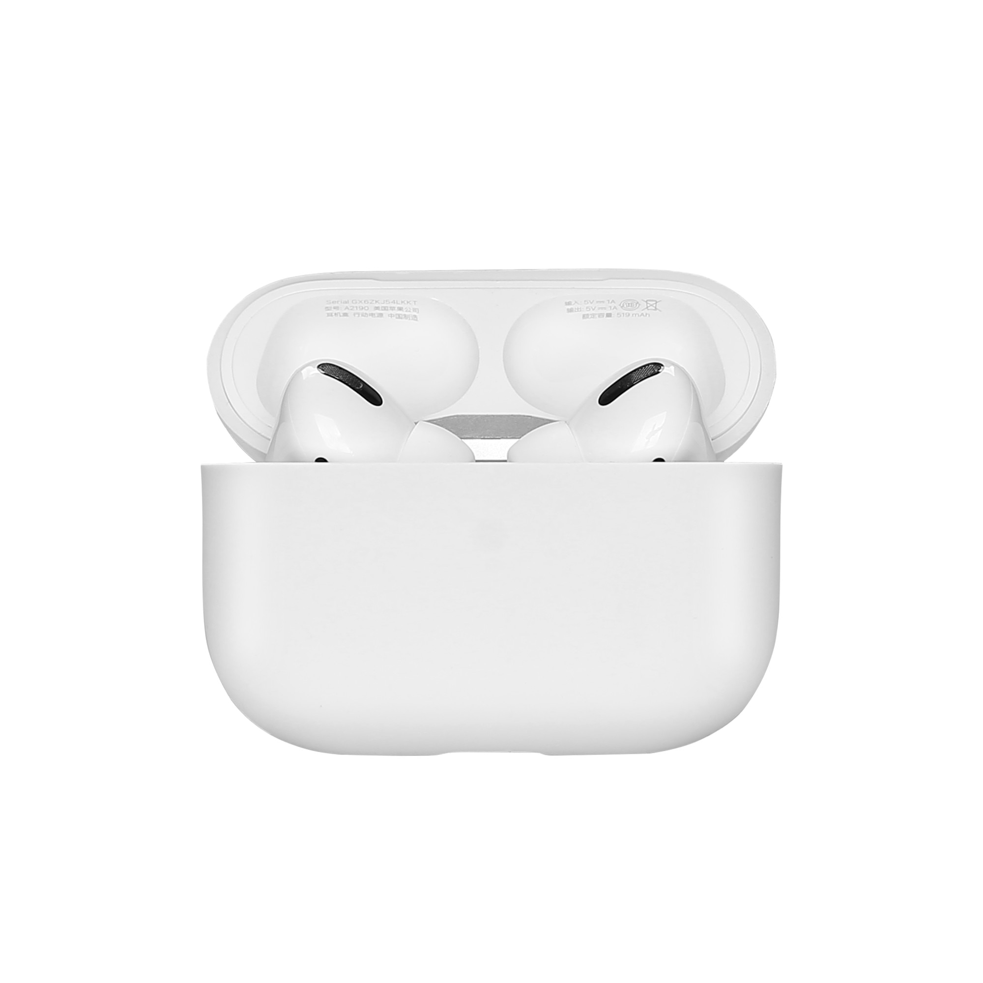Husa premium NEVOX StyleShell Shock pentru Apple Airpods Pro, alb