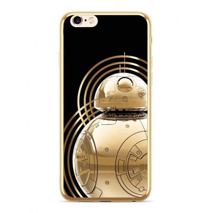 Husa telefon, DC Comics, Compatibil cu iPhone X/XS, Auriu