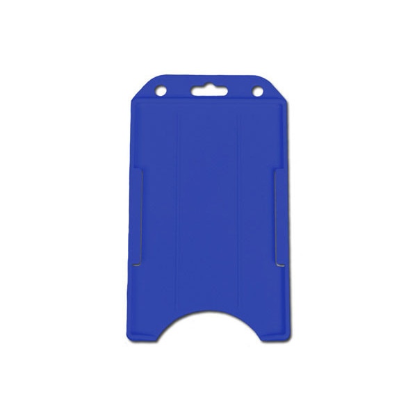 Set 50 suport rigid ecuson vertical cu o fata libera, albastru