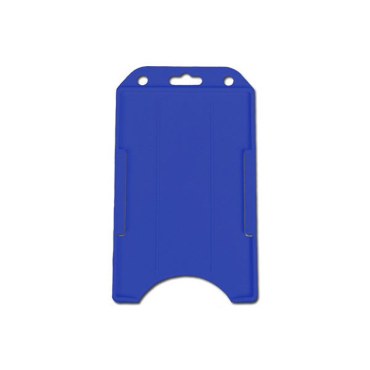 Set 50 suport rigid ecuson vertical cu o fata libera, albastru