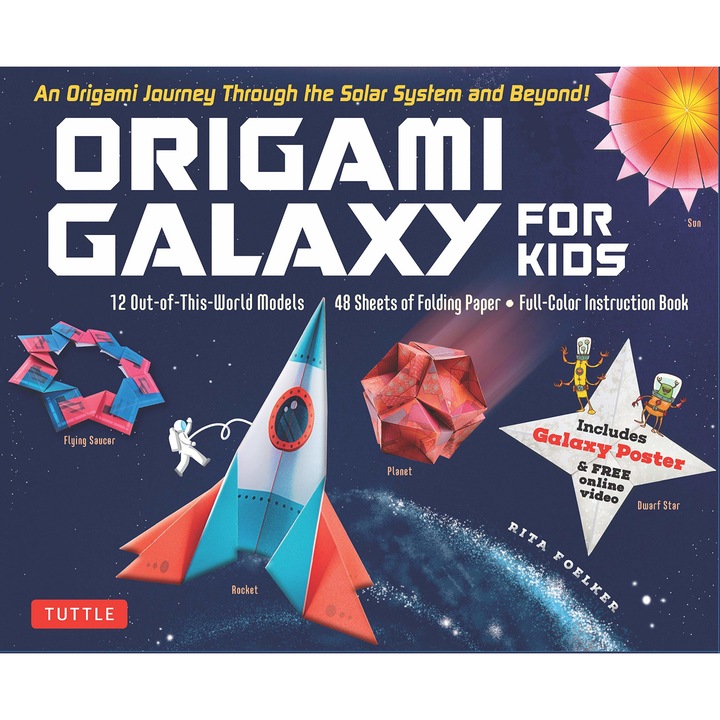 Origami Galaxy for Kids Kit - Rita Foelker