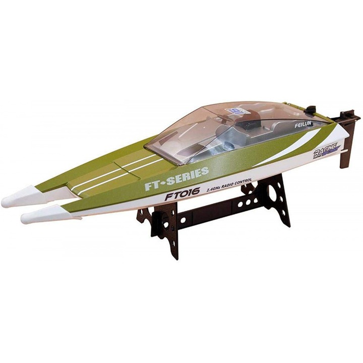 Лодка С Двоен Кон, Лодка Ft016 2.4Ghz Rtr 47См, 30Км / Ч, Двигател От Клас 540