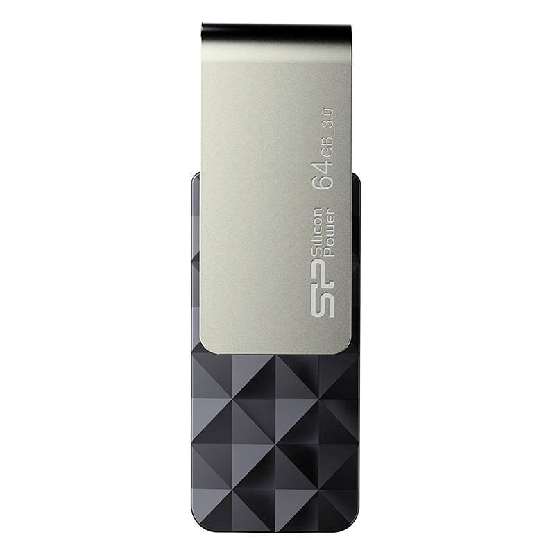 Memorie USB Silicon Power Blaze B30 64GB USB 3.0 Black