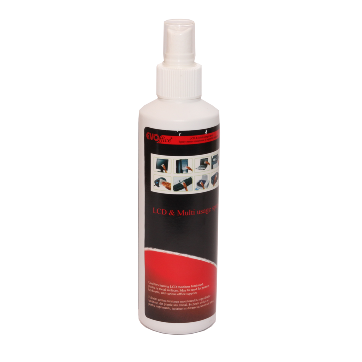 Spray pentru curatare monitoare / suprafete multiple 250ml EVOffice