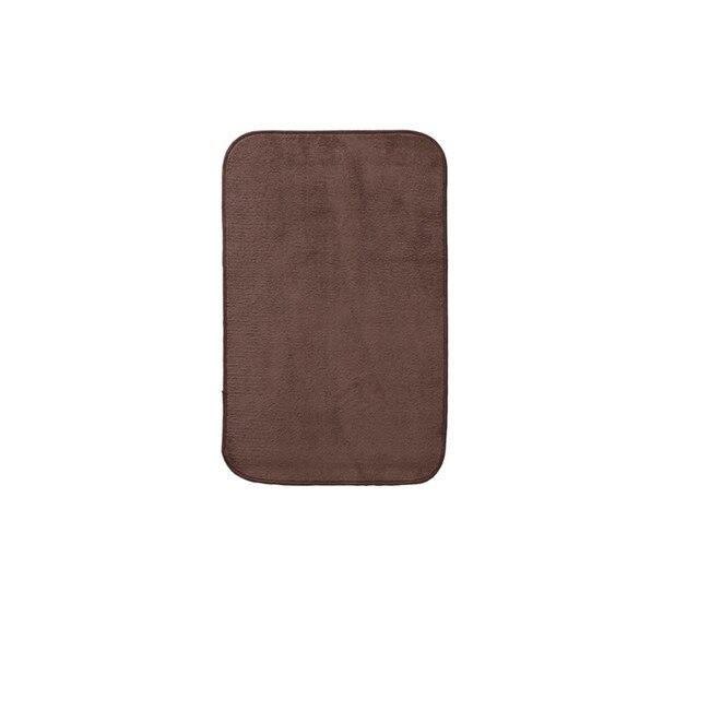 Covoras universal Merlino maro dreptunghiular tratat special sa retina apa si praful 50x80 cm material microfibra