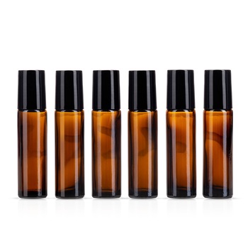 Set 6 sticle de 10ml cu roll-on ZAJA®, pentru uleiuri esentiale, fumurii Set 6 sticle de 10ml cu roll-on ZAJA®, pentru uleiuri esentiale, fumurii