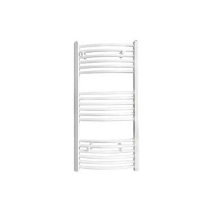 Radiator baie tip scarita din otel Termax 600/1490, curbat, 1082W, Alb