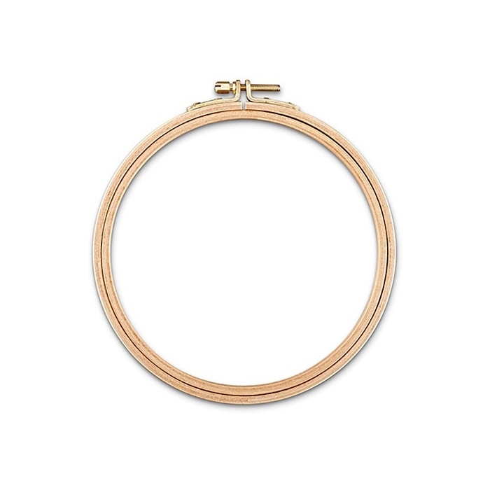 Rama broderie din lemn, 15 cm