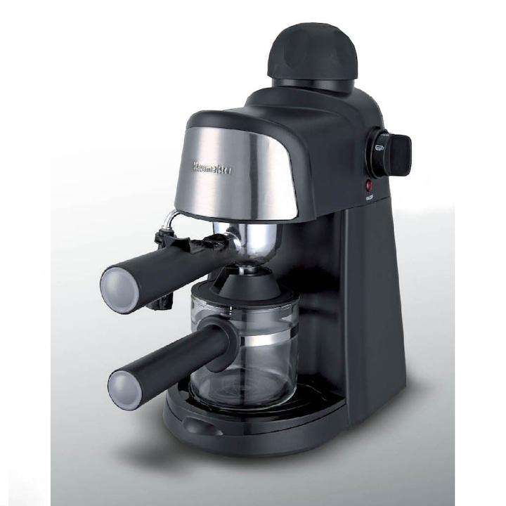 Hausmeister HM 6209 eszpresszó kávéfőző, 800W, 3.5 bar, 240ml kapacitás, fekete