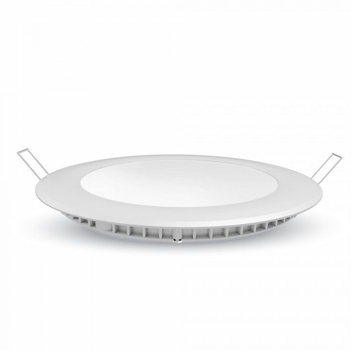 Mini panou led Dienergy 6w, rotund, incastrabil, lumina rece
