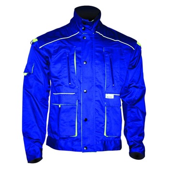 Jacheta Elite albastru-fosforescent, marime 60 Jacheta Elite albastru-fosforescent, marime 60