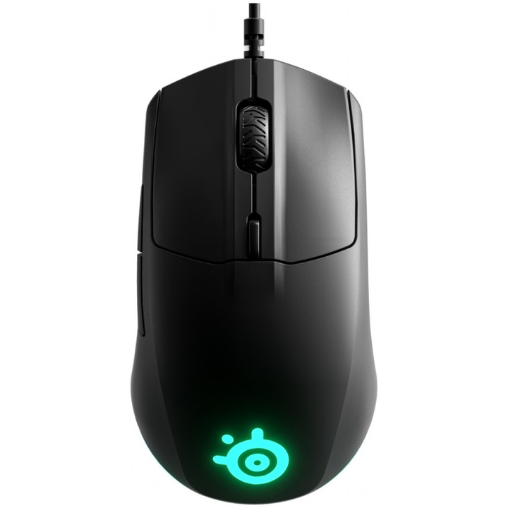 Mouse gaming SteelSeries Rival 3, Negru