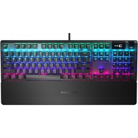 tastatura gaming steelseries apex 5 iluminare rgb contacte mecanice hybrid-blue display oled negru imagen 11_0_
0
