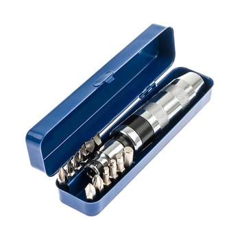 Trusa surubelnita de impact cu rotatie, 13 piese Trusa surubelnita de impact cu rotatie, 13 piese