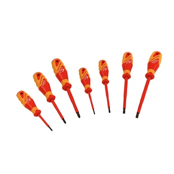 Set surubelnite izolate pentru electricieni, GEDORE, 7 piese Set surubelnite izolate pentru electricieni, GEDORE, 7 piese