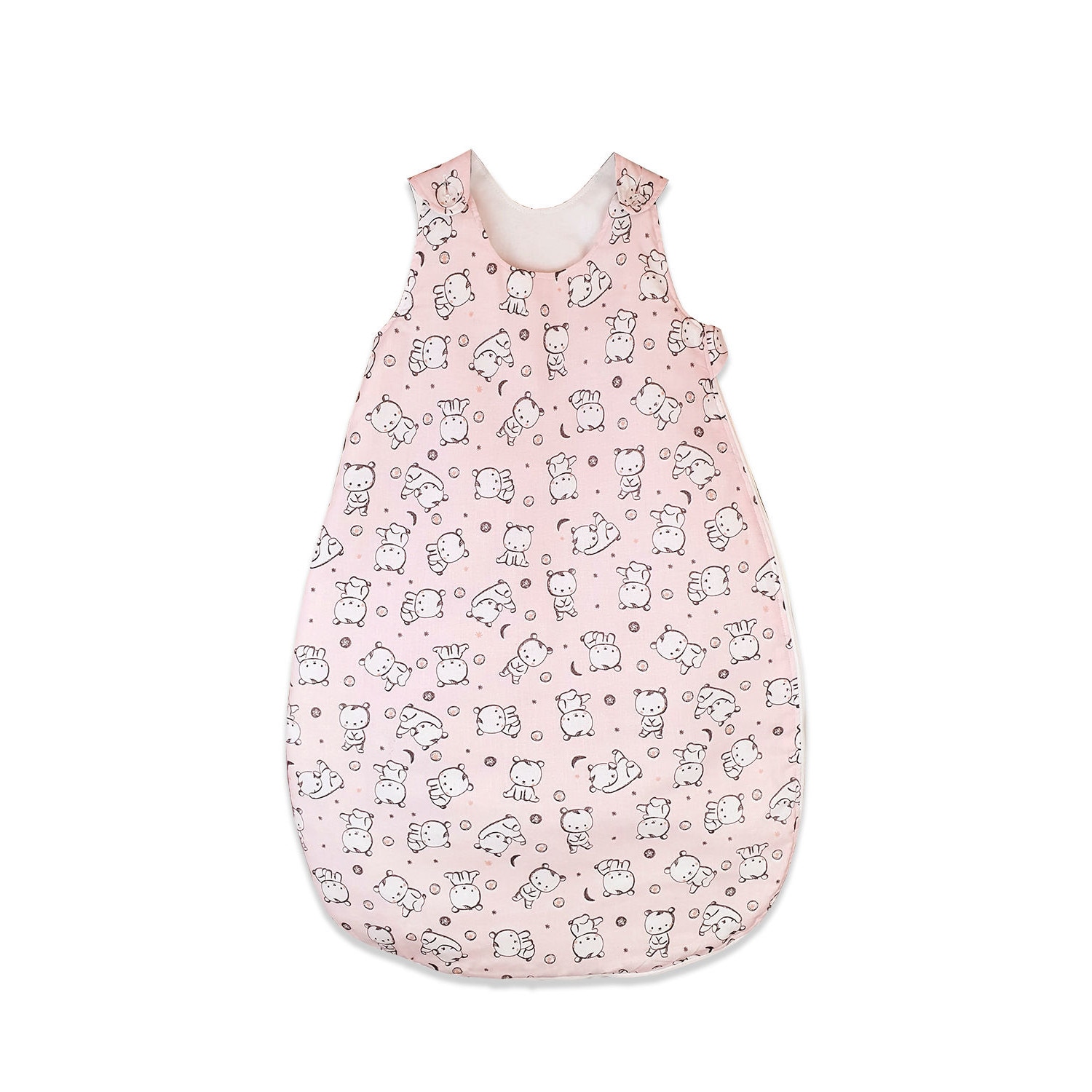 Sac de dormit, Kidsdecor, iarna 2.5 tog Baby Bear roz 60 cm