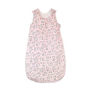 Sac de dormit, KidsDecor, iarna 2.5 tog Baby Bear roz 85 cm Sac de dormit, KidsDecor, iarna 2.5 tog Baby Bear roz 85 cm