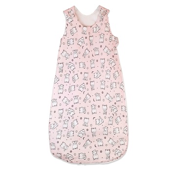 Sac de dormit, KidsDecor, vara 0.5 tog Baby Bear roz 110 cm Sac de dormit, KidsDecor, vara 0.5 tog Baby Bear roz 110 cm