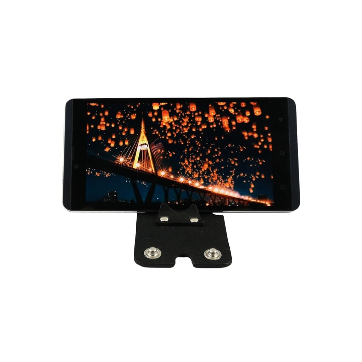 Holder Telefon si Husa Organizare Casti, Negru