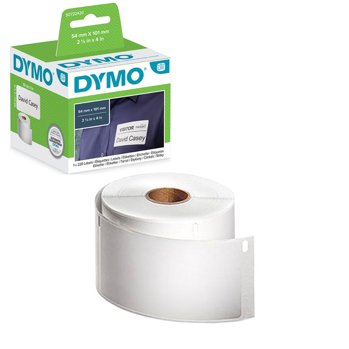 Etichete curierat mari 54 x 101 mm DYMO LabelWriter LW 99014 S0722430