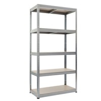 etajera metalica 5 polite mdf 180x90x45 cm 275 kgpolita montaj fara surub prin clipsare cadru metalic din otel galvanizat polite maro imagen 25_0_
0