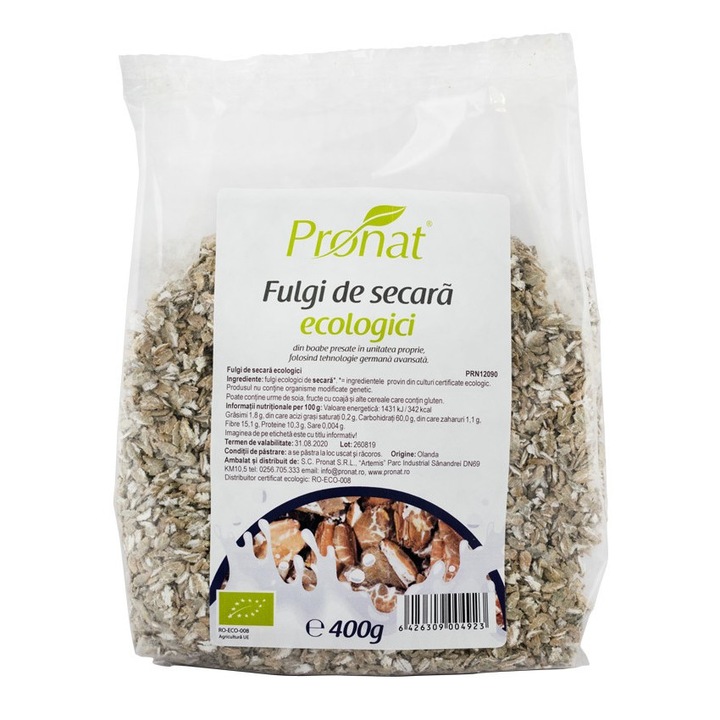 Fulgi BIO de secara 400 g