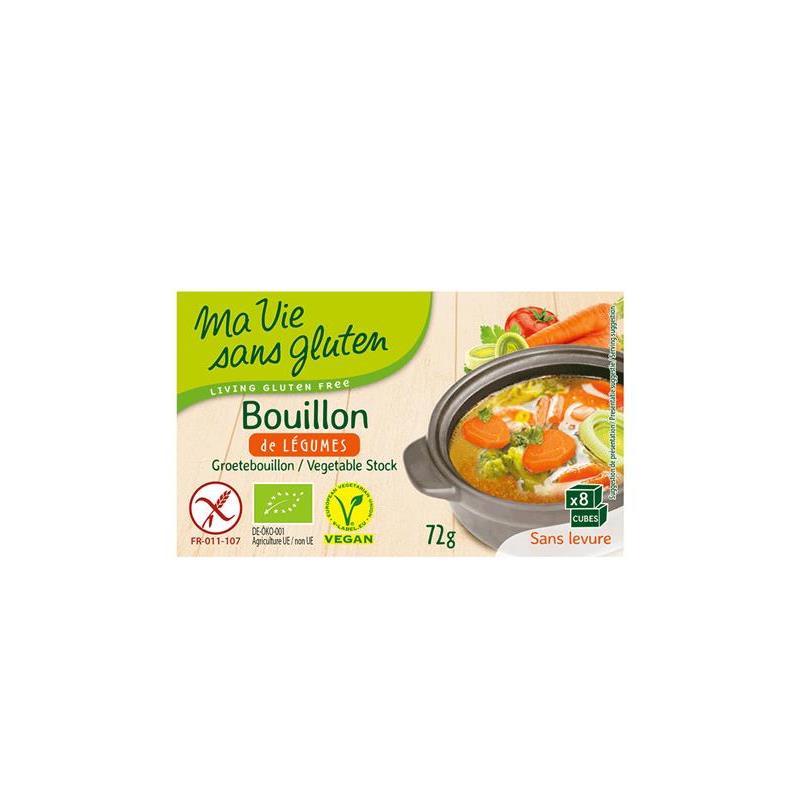 Concentrat Supa de Legume Bio Ma Vie Sans Gluten 72gr