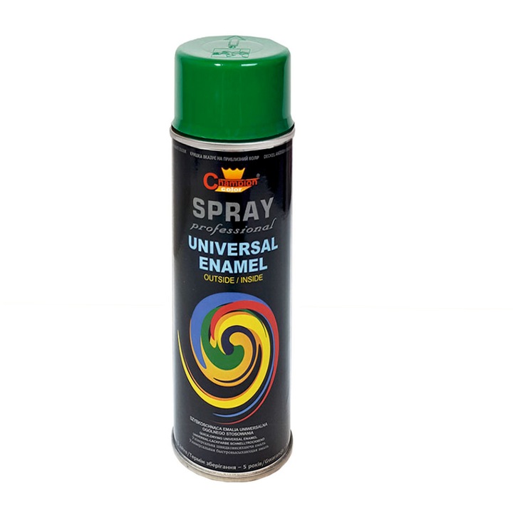 Spray vopsea, Champion Color, 400ML, verde, RAL 6029