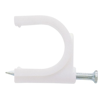 Set 100 bucati Cleme cui cablu 12 mm Set 100 bucati Cleme cui cablu 12 mm