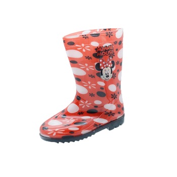 Cizme din cauciuc pentru fetite Disney Minnie Mouse CCD-06, Rosu, 32 Cizme din cauciuc pentru fetite Disney Minnie Mouse CCD-06, Rosu, 32