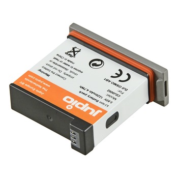 Acumulator Jupio tip DJI AB1, pentru DJI Osmo Action, 1220mAh, Negru Acumulator Jupio tip DJI AB1, pentru DJI Osmo Action, 1220mAh, Negru