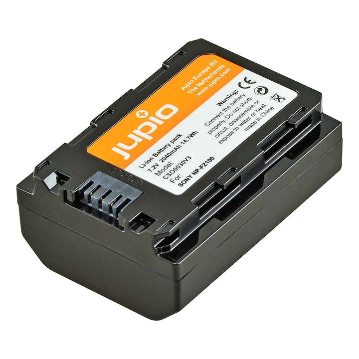 Acumulator Jupio tip Sony NP-FZ100 2040mAh, Negru